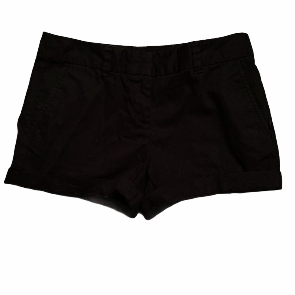 Ann Taylor Loft Dress Black Shorts